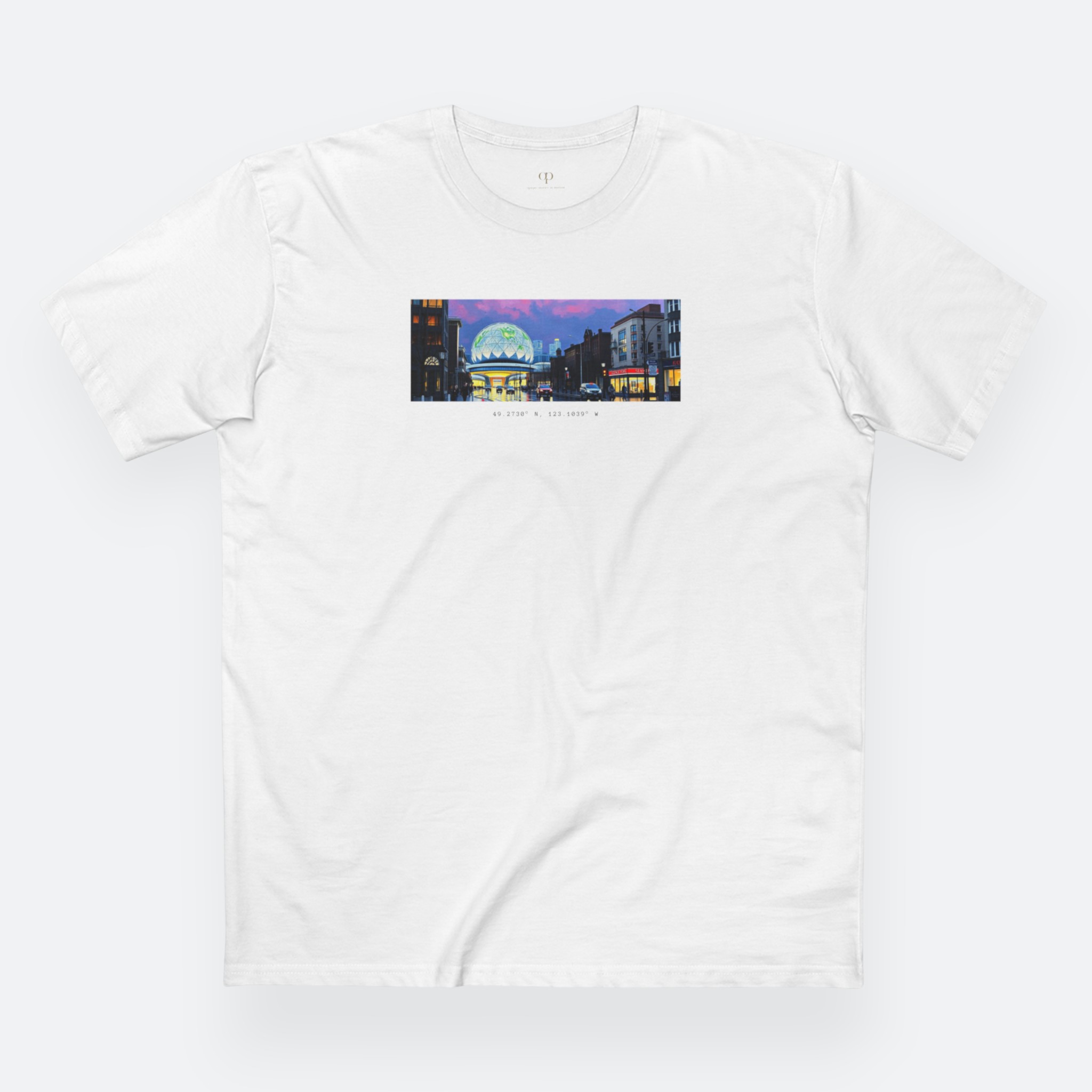 Vancouver Glass Dome Night Graphic Tee